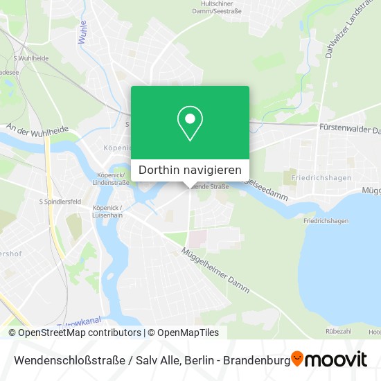 Wendenschloßstraße / Salv Alle Karte
