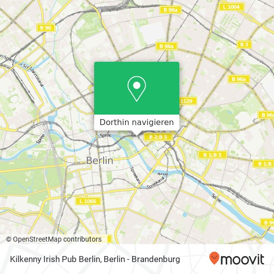 Kilkenny Irish Pub Berlin Karte