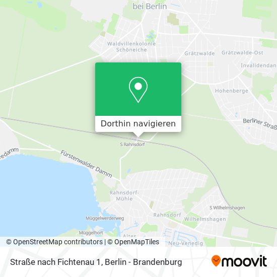 Straße nach Fichtenau 1 Karte