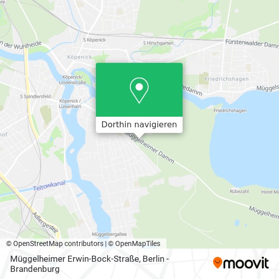 Müggelheimer Erwin-Bock-Straße Karte