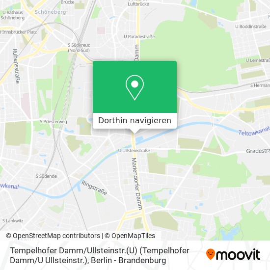 Tempelhofer Damm / Ullsteinstr.(U) (Tempelhofer Damm / U Ullsteinstr.) Karte