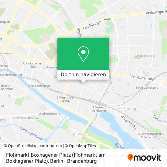 Flohmarkt Boxhagener Platz Karte