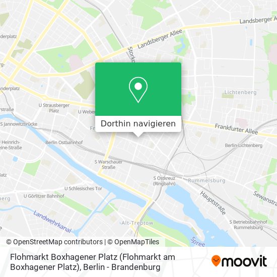 Flohmarkt Boxhagener Platz Karte