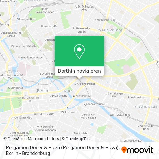 Pergamon Döner & Pizza (Pergamon Doner & Pizza) Karte