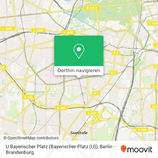 U Bayerischer Platz (Bayerischer Platz (U)) Karte