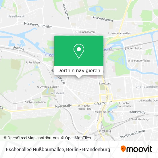 Eschenallee Nußbaumallee Karte