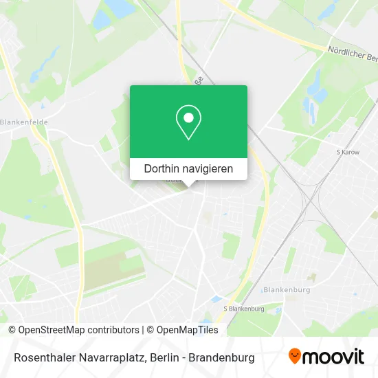 Rosenthaler Navarraplatz Karte