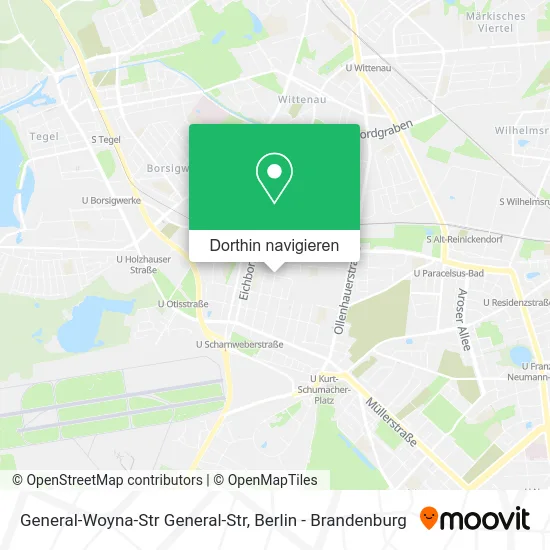 General-Woyna-Str General-Str Karte