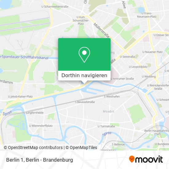 Berlin 1 Karte