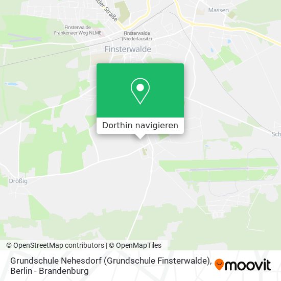 Grundschule Nehesdorf (Grundschule Finsterwalde) Karte