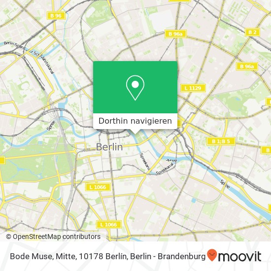 Bode Muse, Mitte, 10178 Berlín Karte