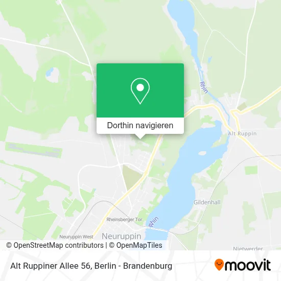 Alt Ruppiner Allee 56 Karte