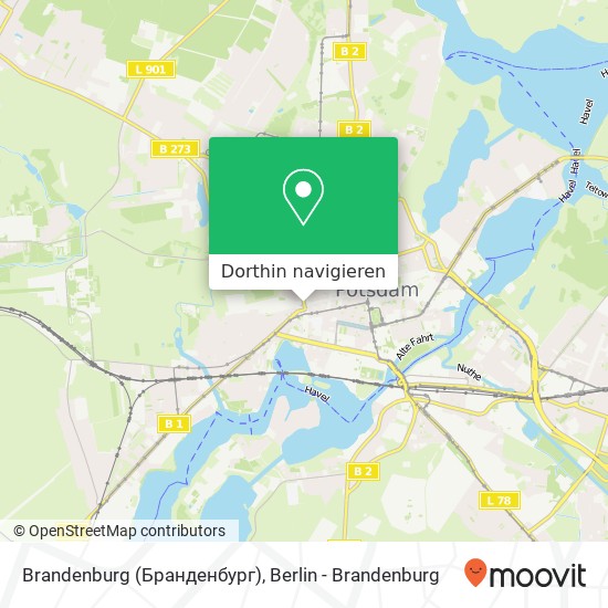 Brandenburg (Бранденбург) Karte