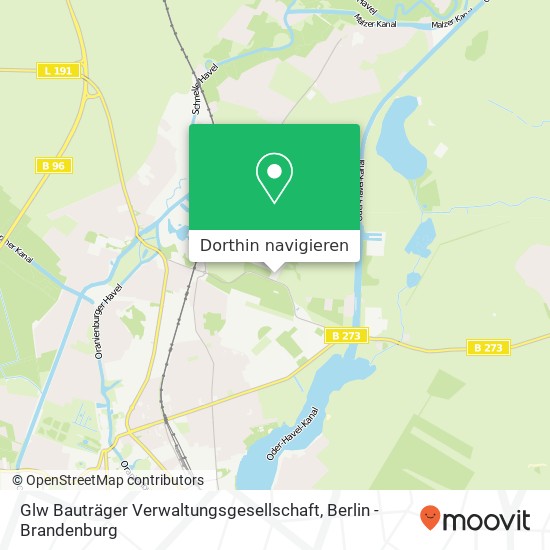 Glw Bauträger Verwaltungsgesellschaft Karte
