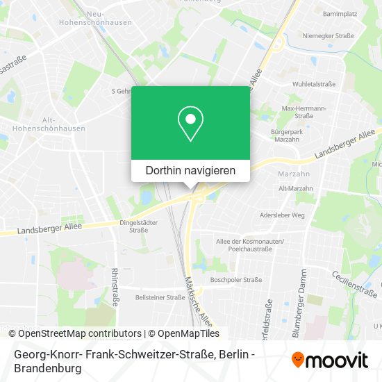 Georg-Knorr- Frank-Schweitzer-Straße Karte
