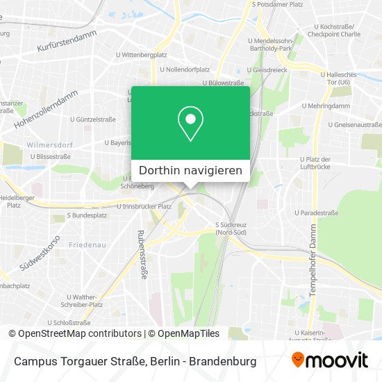 Campus Torgauer Straße Karte