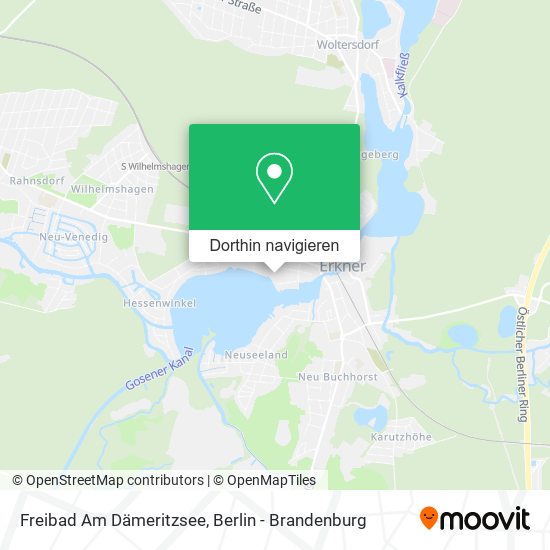 Freibad Am Dämeritzsee Karte