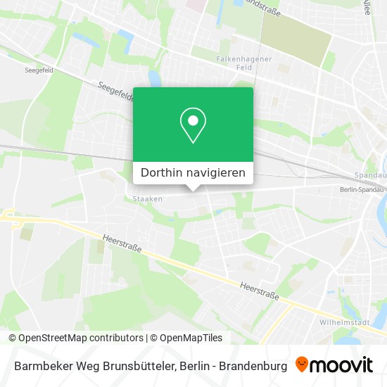 Barmbeker Weg Brunsbütteler Karte