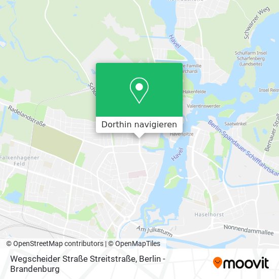 Wegscheider Straße Streitstraße Karte