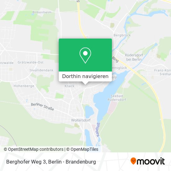 Berghofer Weg 3 Karte