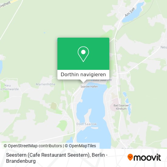 Seestern (Cafe Restaurant Seestern) Karte