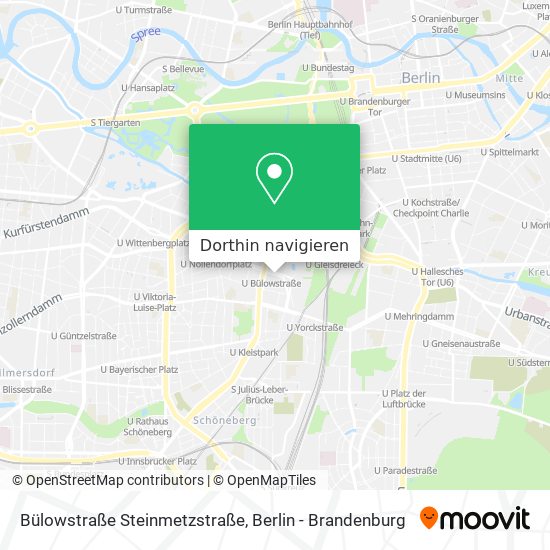 Bülowstraße Steinmetzstraße Karte