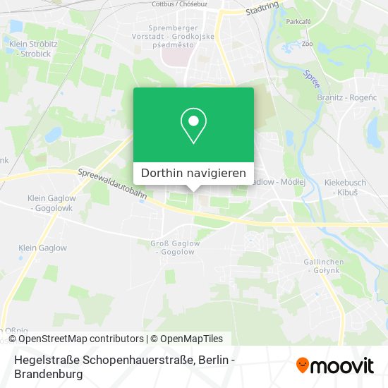 Hegelstraße Schopenhauerstraße Karte