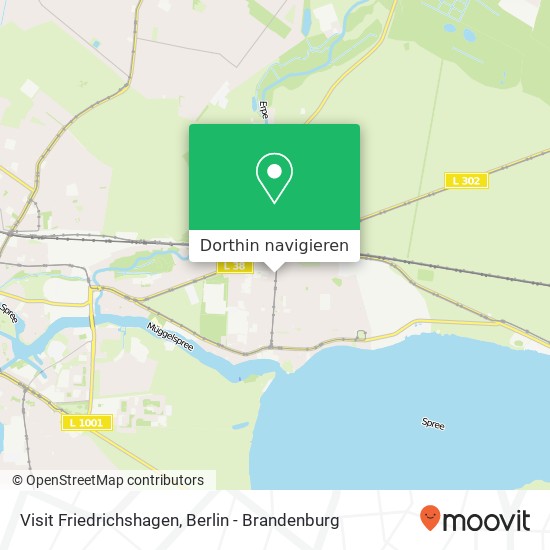 Visit Friedrichshagen Karte