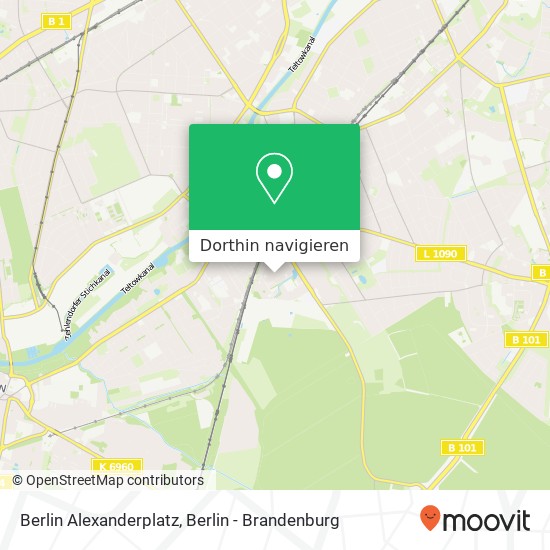 Berlin Alexanderplatz Karte