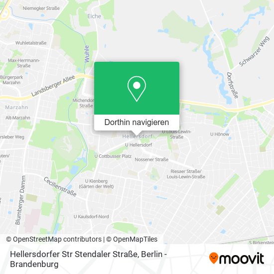 Hellersdorfer Str Stendaler Straße Karte