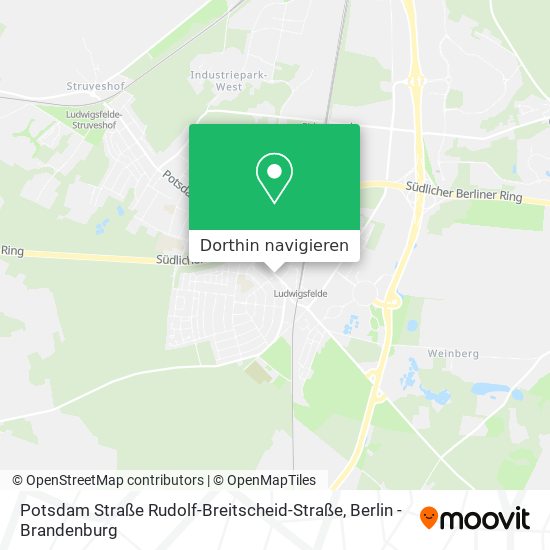 Potsdam Straße Rudolf-Breitscheid-Straße Karte