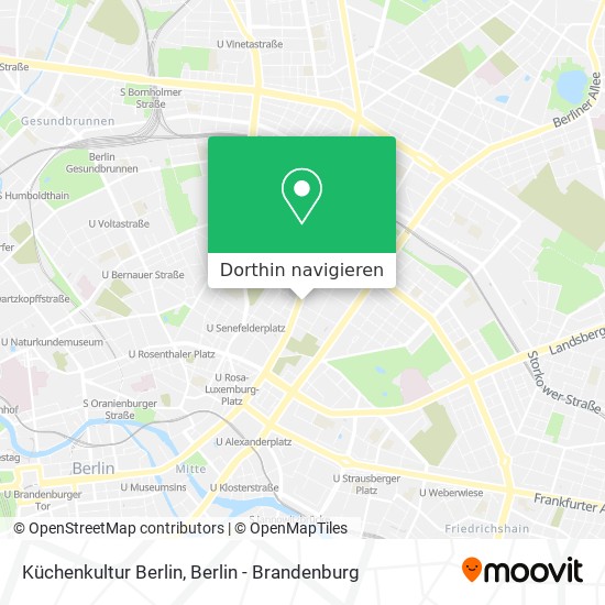 Küchenkultur Berlin Karte