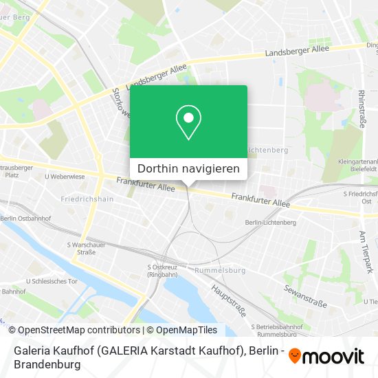Galeria Kaufhof (GALERIA Karstadt Kaufhof) Karte