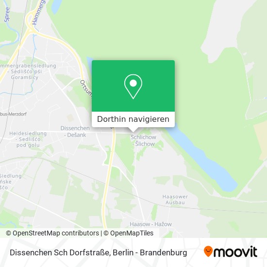 Dissenchen Sch Dorfstraße Karte