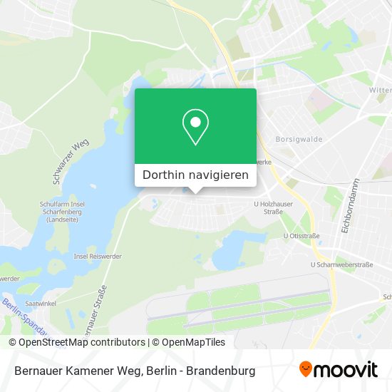 Bernauer Kamener Weg Karte