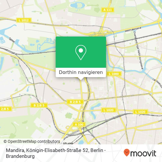 Mandira, Königin-Elisabeth-Straße 52 Karte