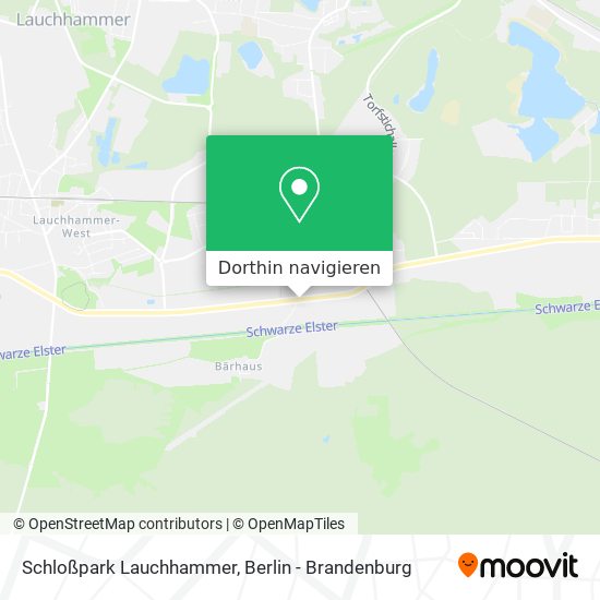 Schloßpark Lauchhammer Karte