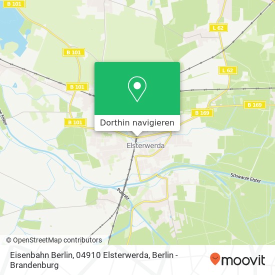 Eisenbahn Berlin, 04910 Elsterwerda Karte