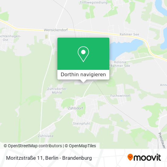 Moritzstraße 11 Karte