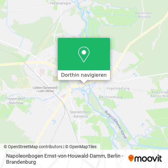 Napoleonbogen Ernst-von-Houwald-Damm Karte