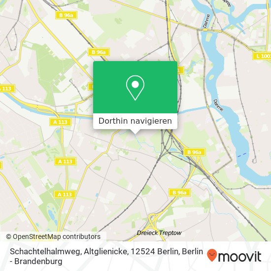 Schachtelhalmweg, Altglienicke, 12524 Berlin Karte