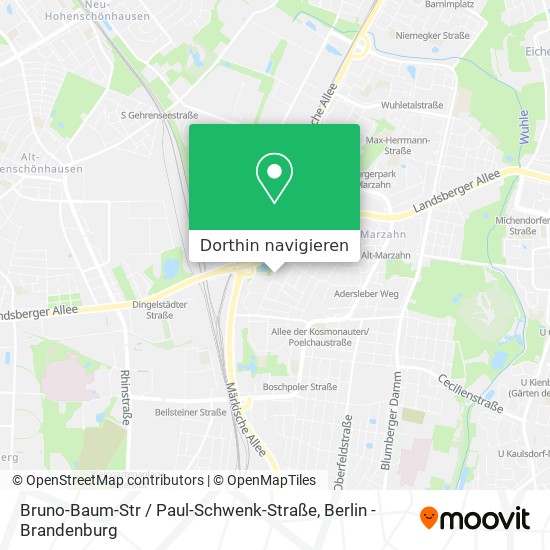 Bruno-Baum-Str / Paul-Schwenk-Straße Karte