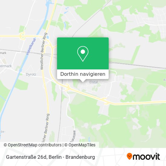 Gartenstraße 26d Karte