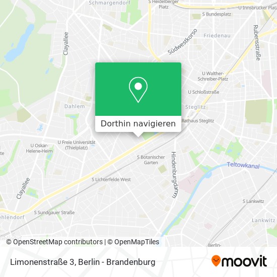 Limonenstraße 3 Karte