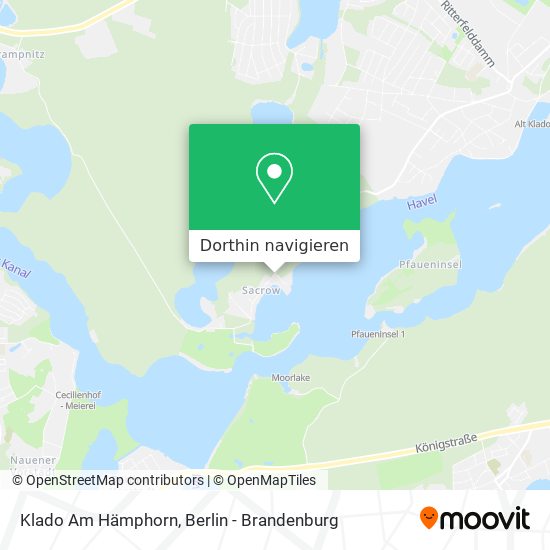 Klado Am Hämphorn Karte