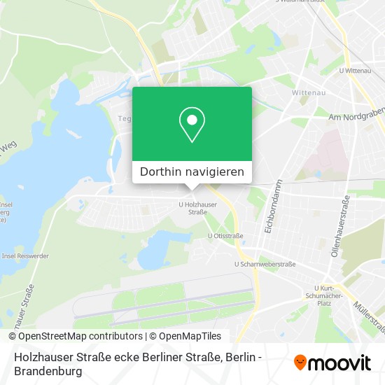 Holzhauser Straße ecke Berliner Straße Karte