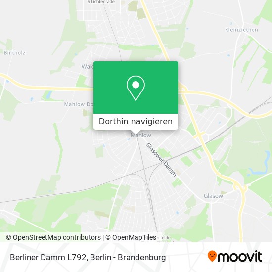 Berliner Damm L792 Karte