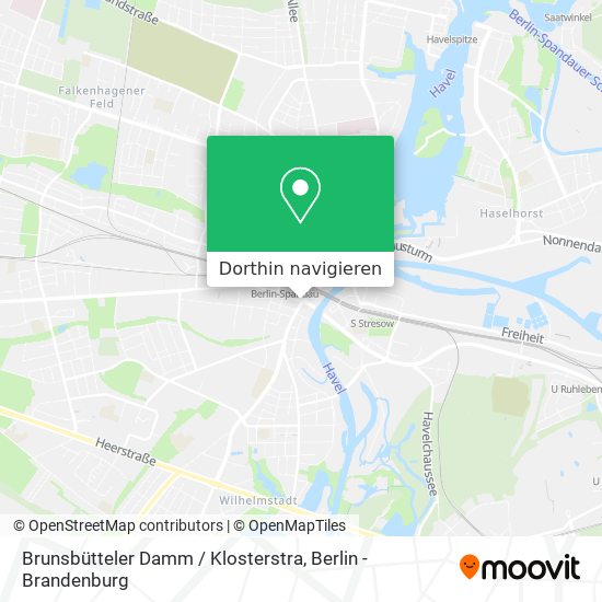 Brunsbütteler Damm / Klosterstra Karte