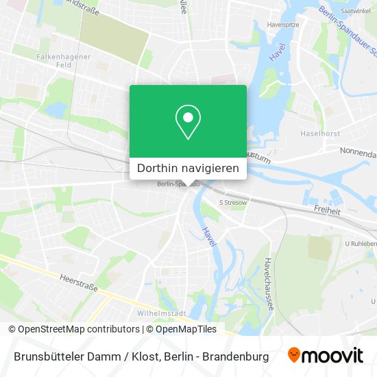 Brunsbütteler Damm / Klost Karte