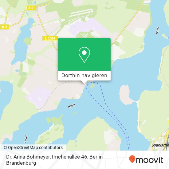 Dr. Anna Bohmeyer, Imchenallee 46 Karte